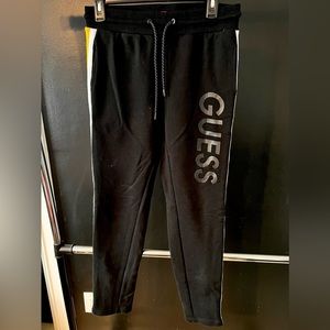 Guess Black/Yellow Sweatpants // Size XS